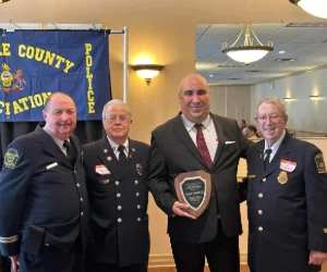 The 2024 recipient of the Person of the Year Award at PA Fire Police